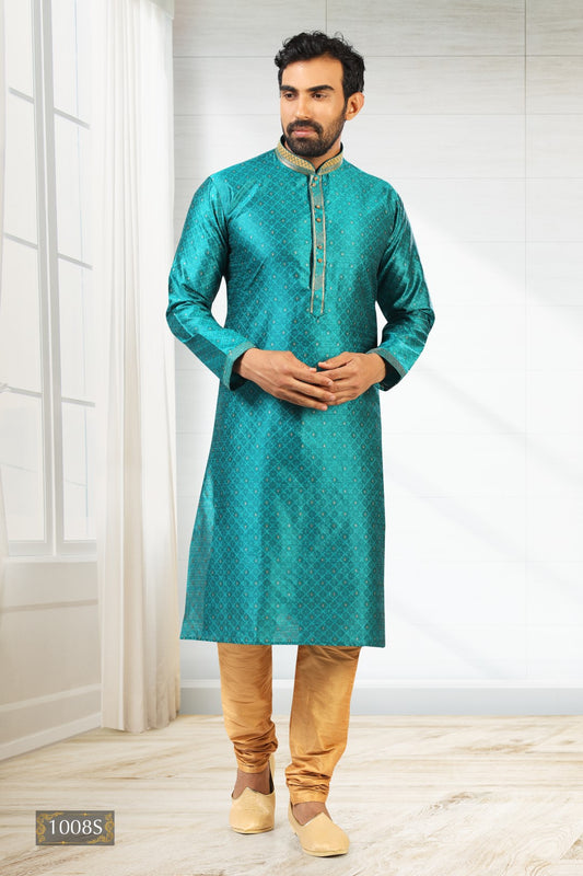 Men's Kurta Pajama - Royal Madhubani