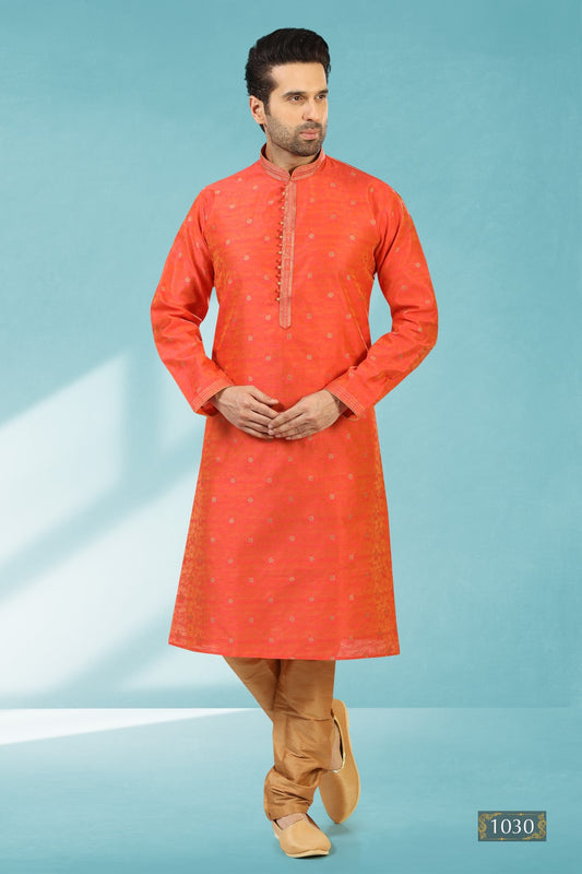 Men's Kurta Pajama - Royal Madhubani