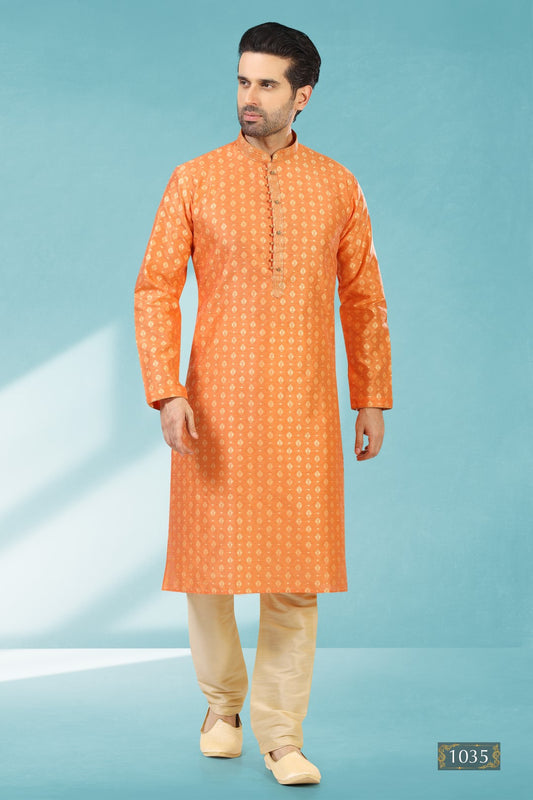 Men's Kurta Pajama - Royal Madhubani