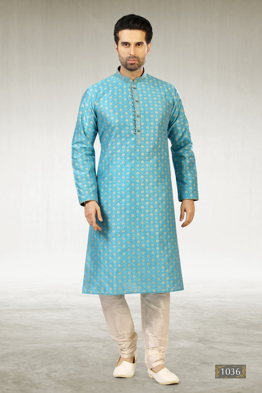 Men's Kurta Pajama - Royal Madhubani