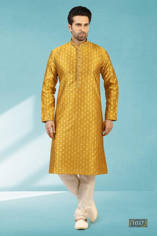 Men's Kurta Pajama - Royal Madhubani