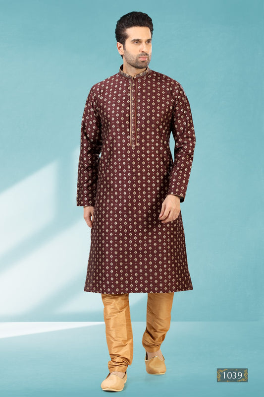 Men's Kurta Pajama - Royal Madhubani