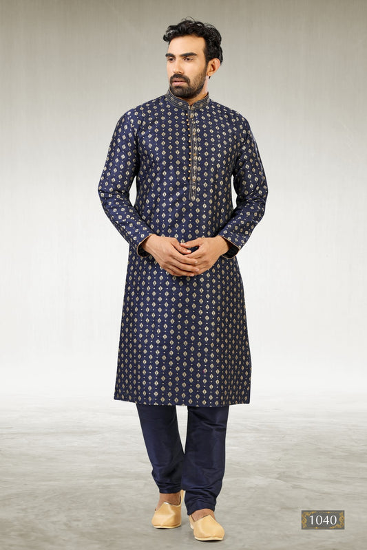 Men's Kurta Pajama - Royal Madhubani