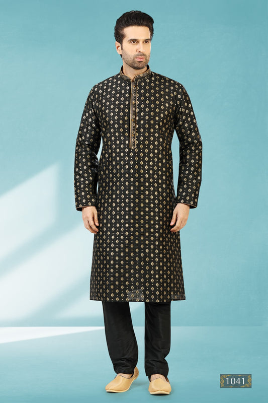 Men's Kurta Pajama - Royal Madhubani