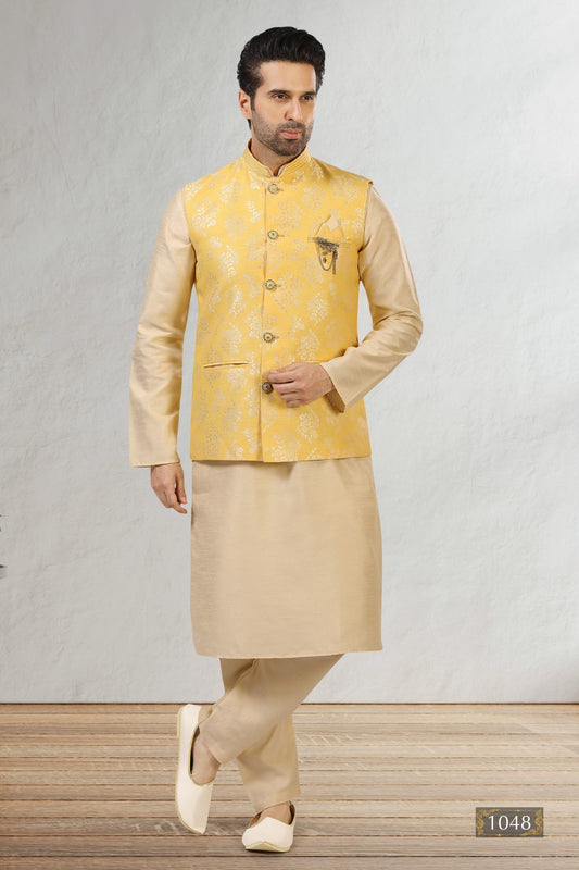 Men's Kurta Pajama - Royal Madhubani