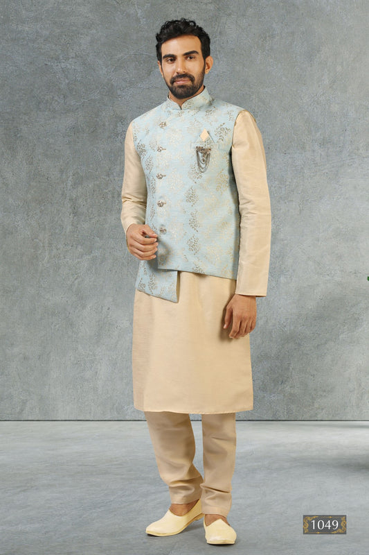 Men's Kurta Pajama - Royal Madhubani