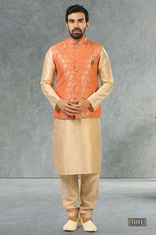 Men's Kurta Pajama - Royal Madhubani