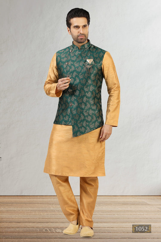 Men's Kurta Pajama - Royal Madhubani