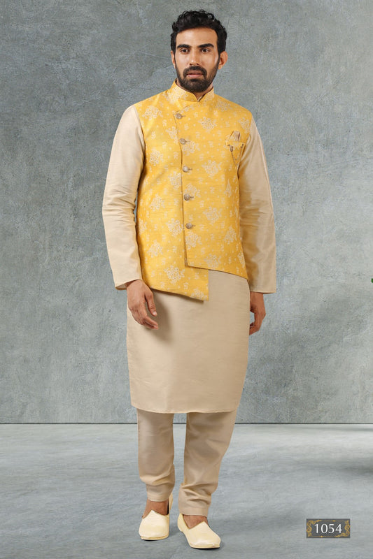 Men's Kurta Pajama - Royal Madhubani