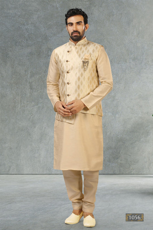 Men's Kurta Pajama - Royal Madhubani