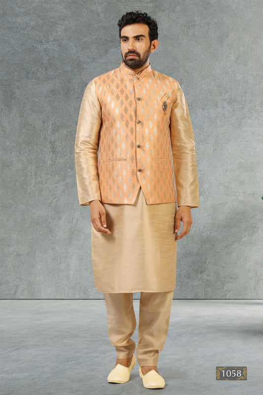 Men's Kurta Pajama - Royal Madhubani