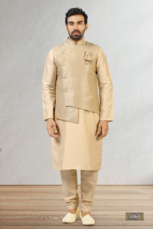 Men's Kurta Pajama - Royal Madhubani