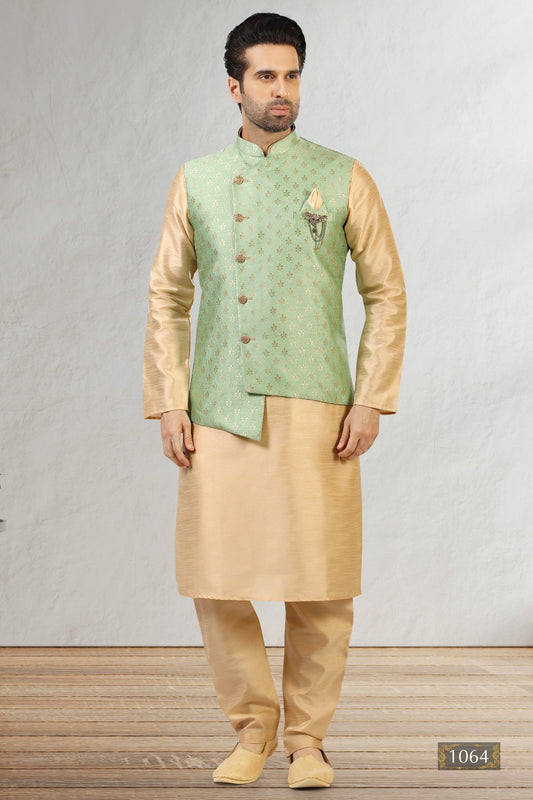 Men's Kurta Pajama - Royal Madhubani