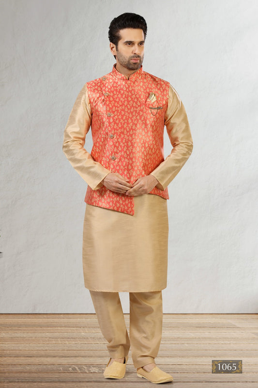 Men's Kurta Pajama - Royal Madhubani