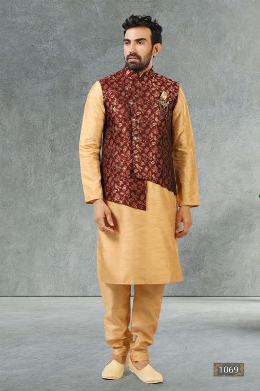 Men's Kurta Pajama - Royal Madhubani