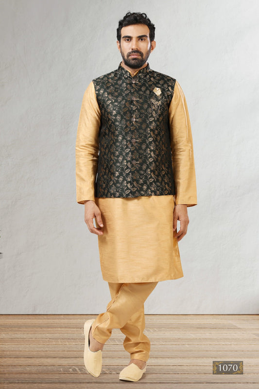 Men's Kurta Pajama - Royal Madhubani