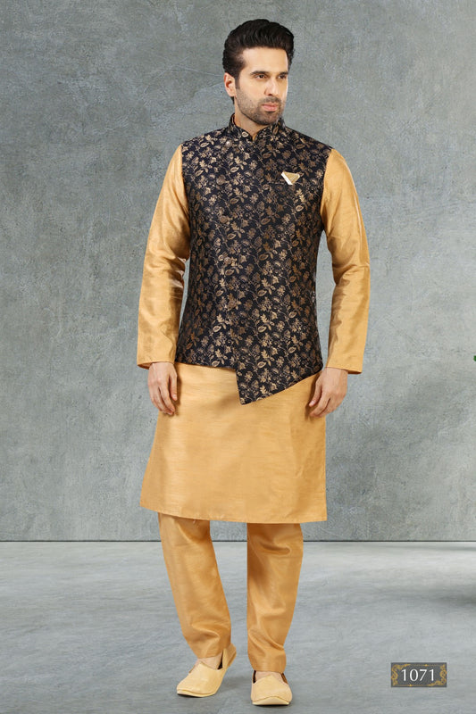 Men's Kurta Pajama - Royal Madhubani