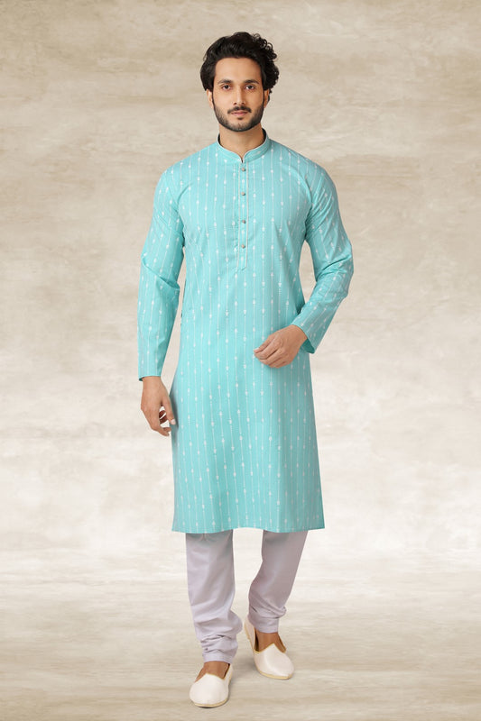 Men's Kurta Pajama - Royal Madhubani