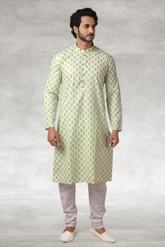 Men's Kurta Pajama - Royal Madhubani