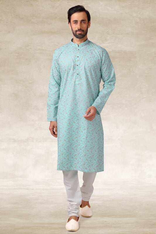 Men's Kurta Pajama - Royal Madhubani