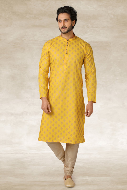 Men's Kurta Pajama - Royal Madhubani