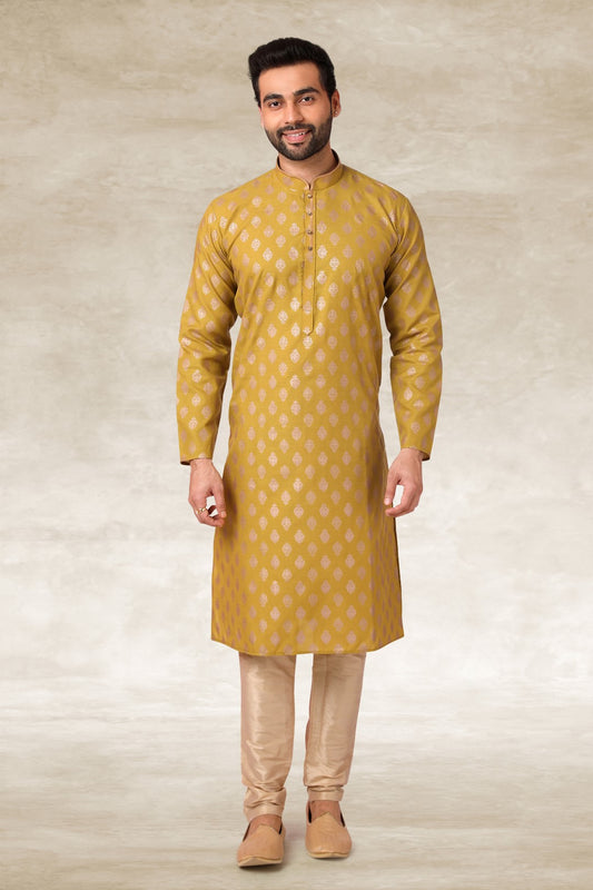 Men's Kurta Pajama - Royal Madhubani