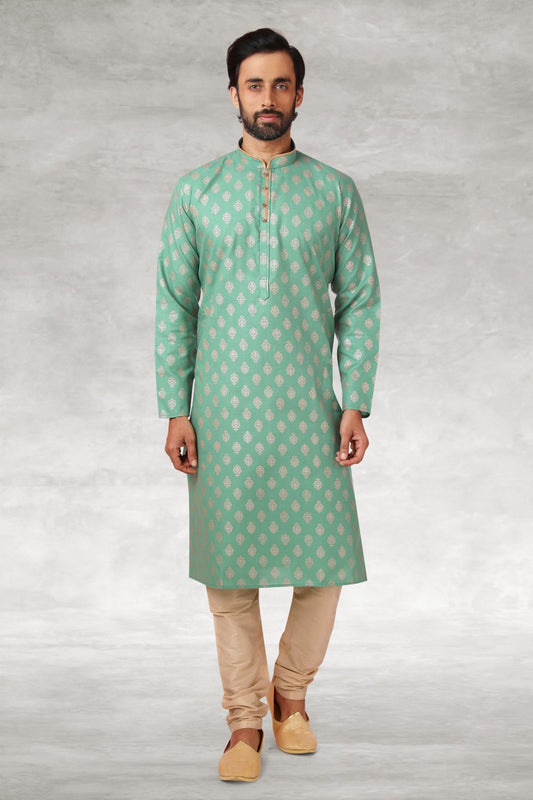 Men's Kurta Pajama - Royal Madhubani