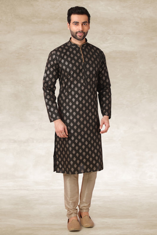 Men's Kurta Pajama - Royal Madhubani