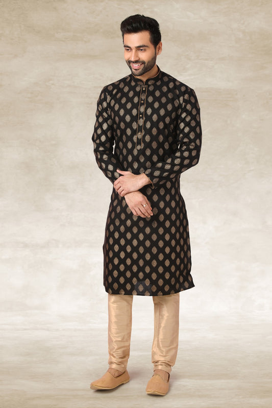 Men's Kurta Pajama - Royal Madhubani