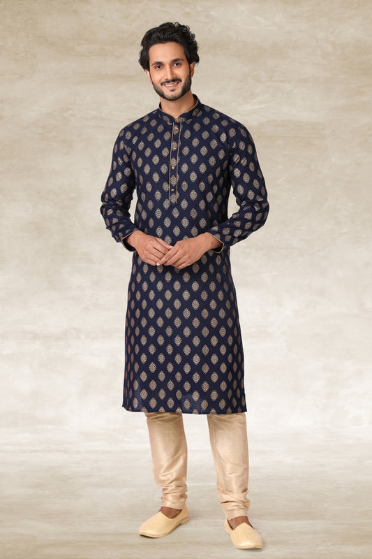 Men's Kurta Pajama - Royal Madhubani