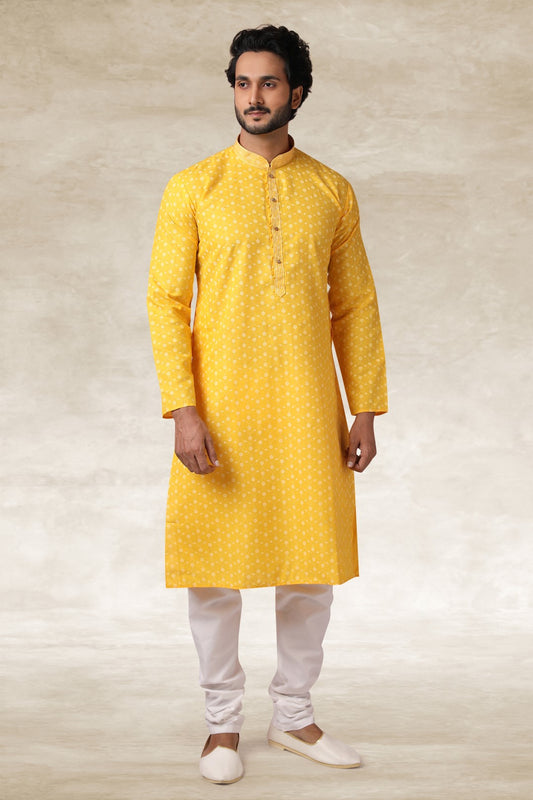 Men's Kurta Pajama - Royal Madhubani