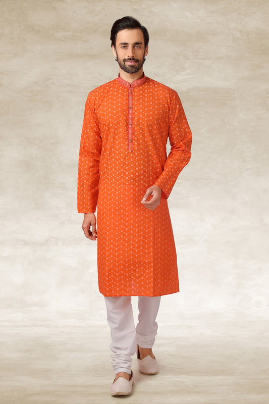 Men's Kurta Pajama - Royal Madhubani