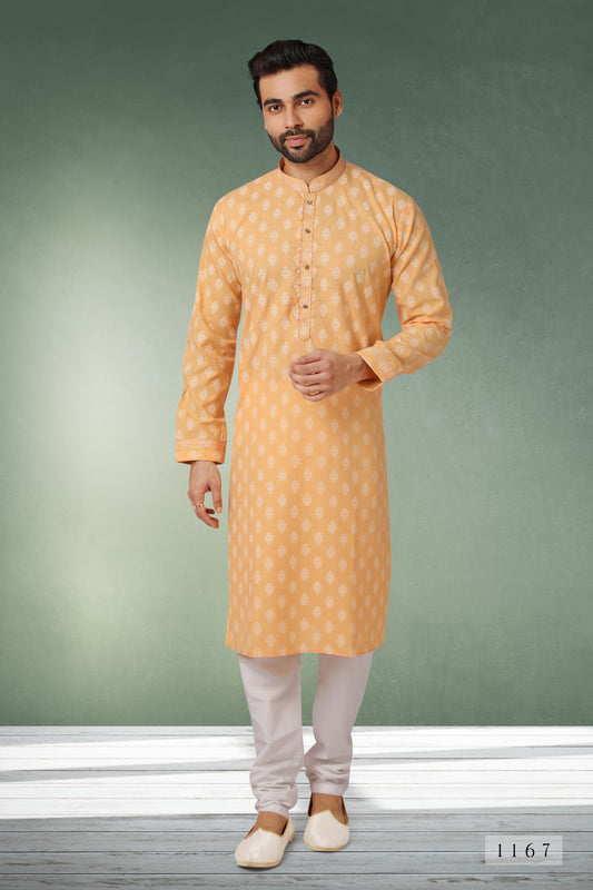 Men's Kurta Pajama - Royal Madhubani