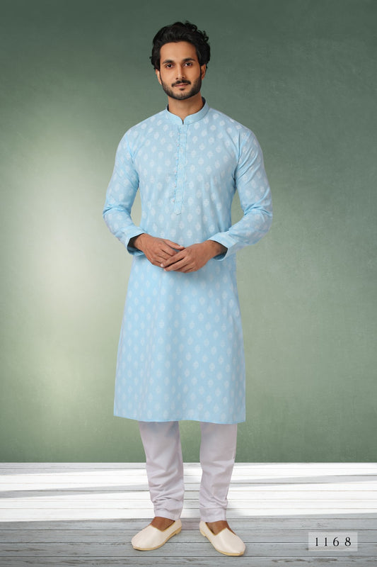 Men's Kurta Pajama - Royal Madhubani