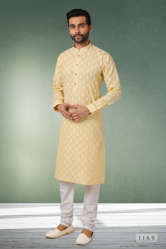 Men's Kurta Pajama - Royal Madhubani