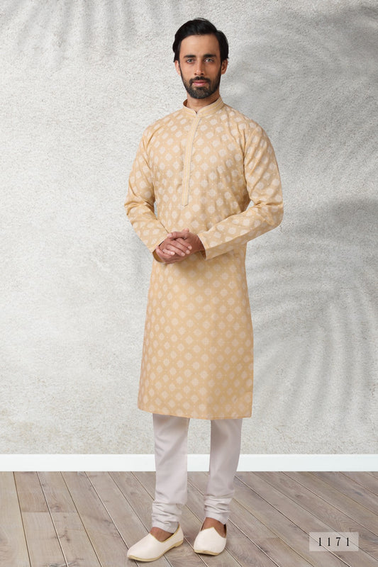 Men's Kurta Pajama - Royal Madhubani