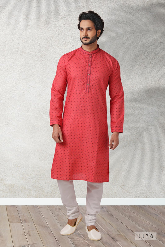 Men's Kurta Pajama - Royal Madhubani