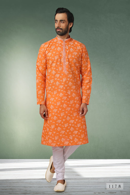 Men's Kurta Pajama - Royal Madhubani