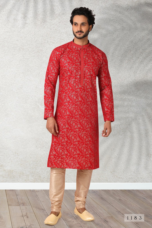 Men's Kurta Pajama - Royal Madhubani