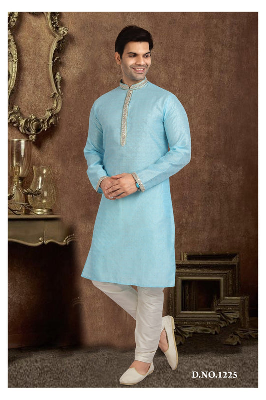 Men's Kurta Pajama - Royal Madhubani