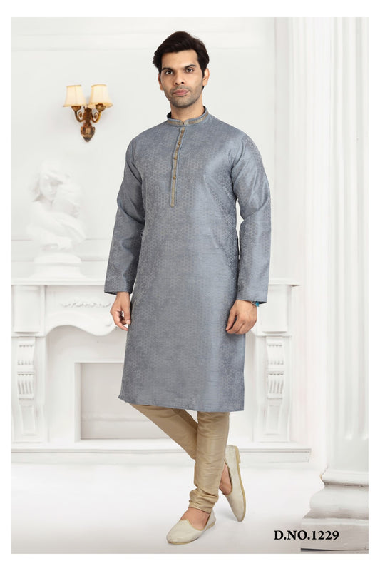 Men's Kurta Pajama - Royal Madhubani