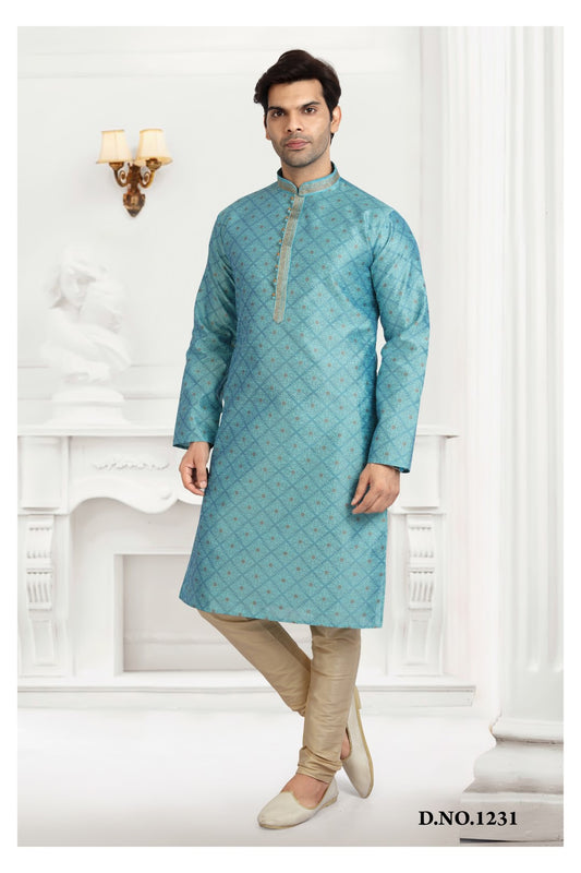 Men's Kurta Pajama - Royal Madhubani