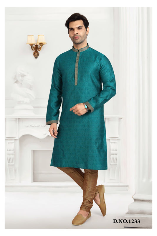 Men's Kurta Pajama - Royal Madhubani