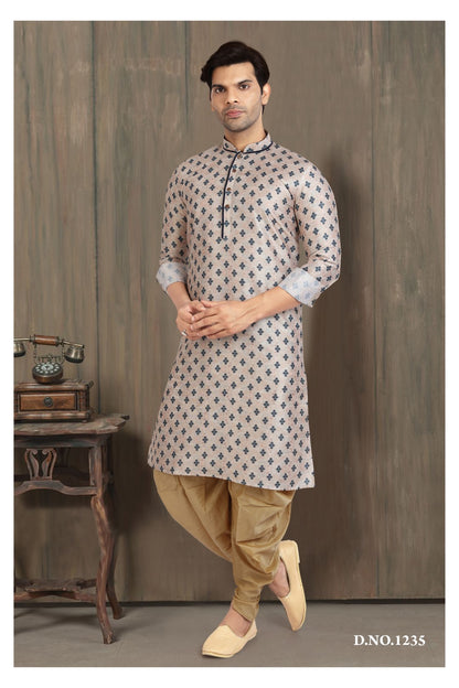 Men's Kurta Pajama - Royal Madhubani