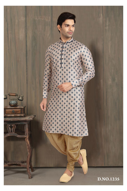 Men's Kurta Pajama - Royal Madhubani