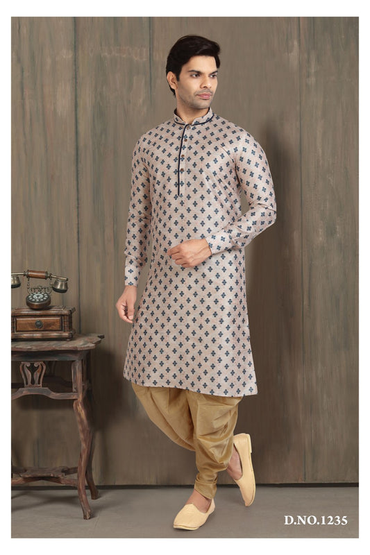 Men's Kurta Pajama - Royal Madhubani