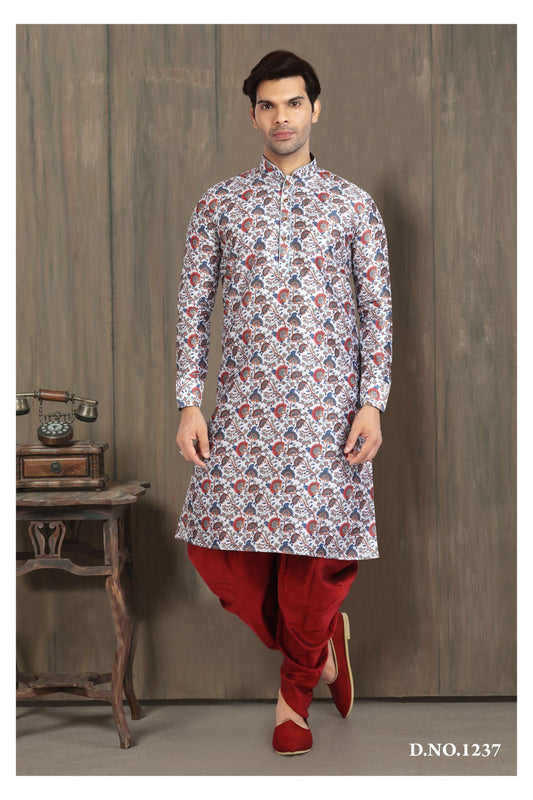 Men's Kurta Pajama - Royal Madhubani