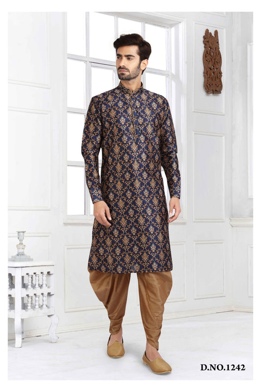 Men's Kurta Pajama - Royal Madhubani