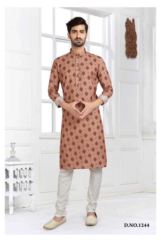 Men's Kurta Pajama - Royal Madhubani