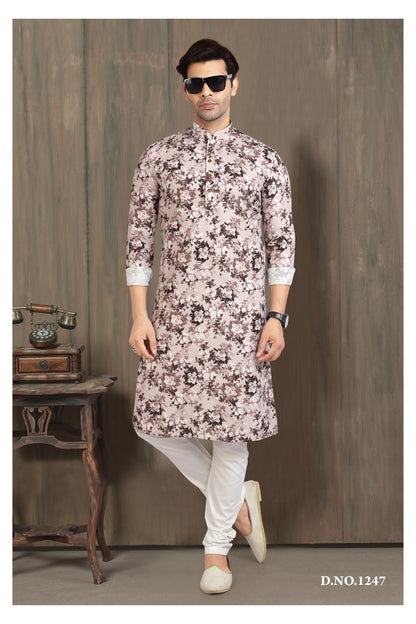 Men's Kurta Pajama - Royal Madhubani